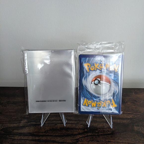 NEW SEALED Mimikyu Paldean Fates ETB Card Sleeves and Energy Cards Pokemon TCG - Picture 2 of 5